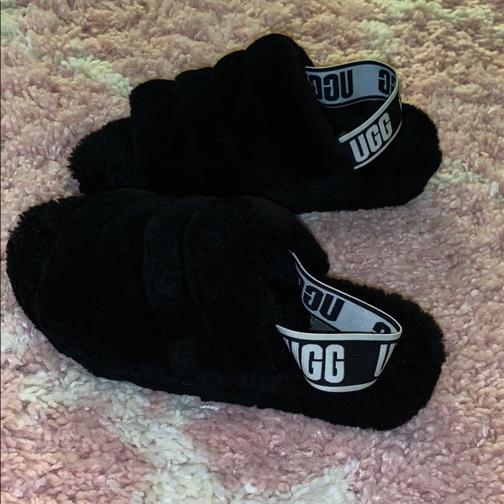 Ugg fluff yeah Slides size 8